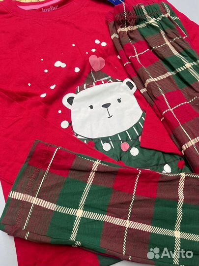 Пижама новогодняя для девочки 158 164