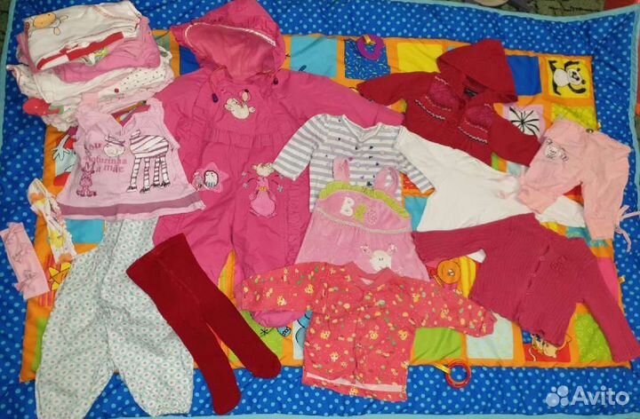 Пакет вещей для девочки 0-6 мес