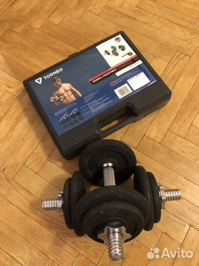 Набор гантелей Torneo 20кг