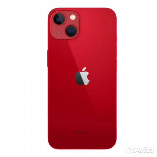 Корпус для iPhone 13 (Ростест) (красный) OEM
