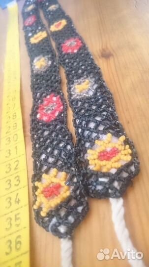 Пояс бисер старинный редкость