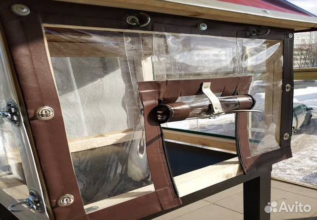 Мягкие окна с креплением молния