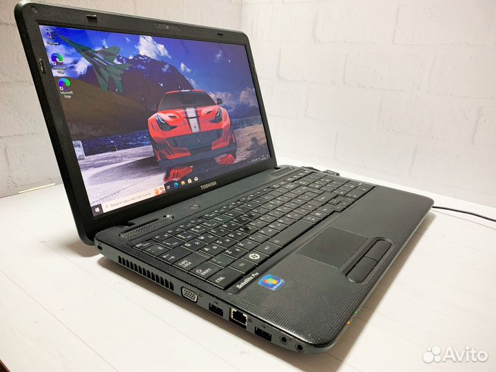 Офисный ноутбук Toshiba на SSD