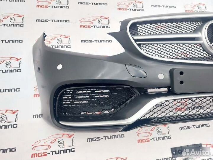Бампер стиль E63 AMG рест на Mercedes E-class W212