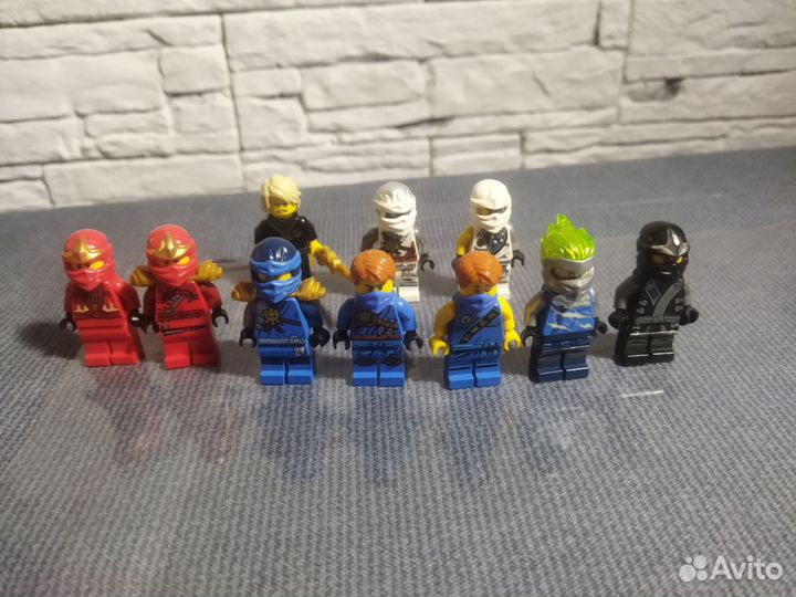 Lego ninjago минифигурки