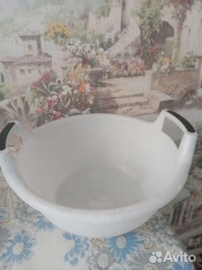 Миска, таз пластиковые, дуршлаг