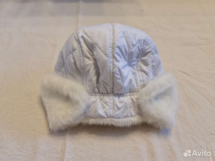 Шапка детская белая