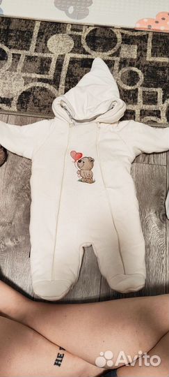 Детский демисезонный комбинезон 62