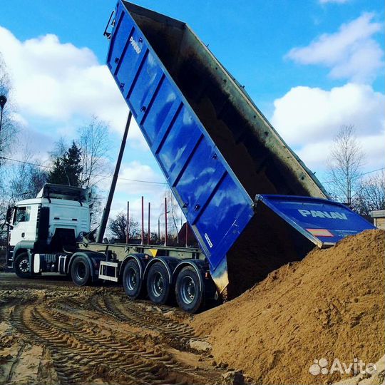 Песок сеянный с доставкой