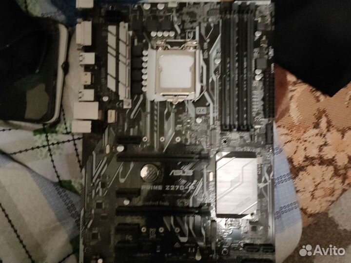 Материнская плата asus z270 p