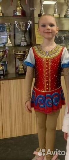 Платье для фигурного катания 116-122