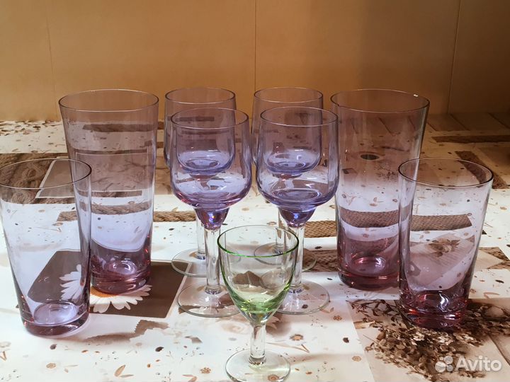 Хрустальная и стеклянная посуда