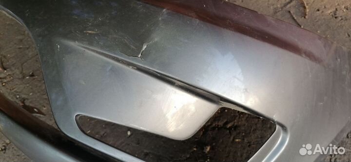 Бампер передний kia rio 3 дорест