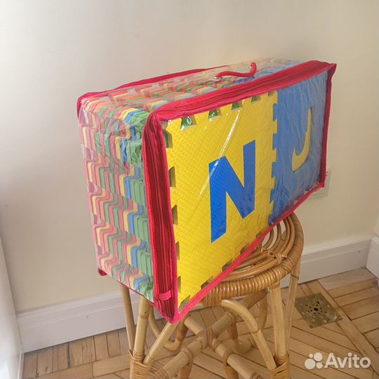 Развивающий коврик пазл англ.алфавит 25*25см