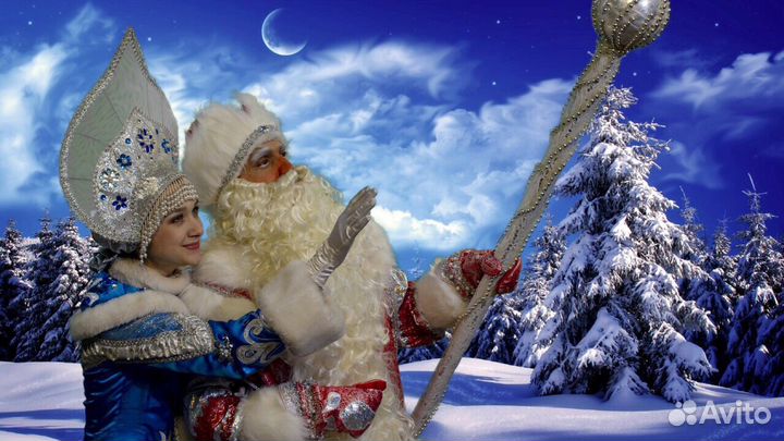 Дед Мороз и Снегурочка