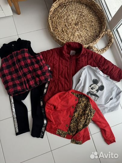 Детские вещи пакет zara,hm, люкс брэнды 98/104