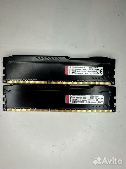 Оперативная память Hyperx fury ddr3 16гб + скупка