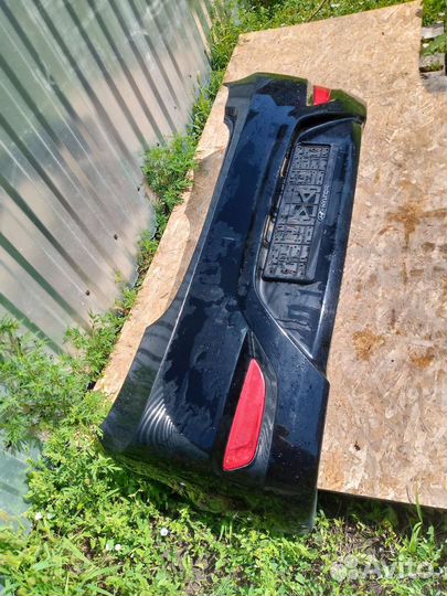 Задний бампер hyundai solaris