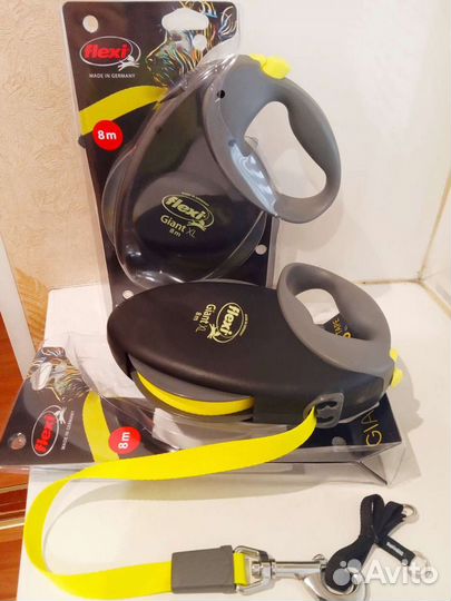 Рулетка Flexi Giant XL 8метров до 120 кг