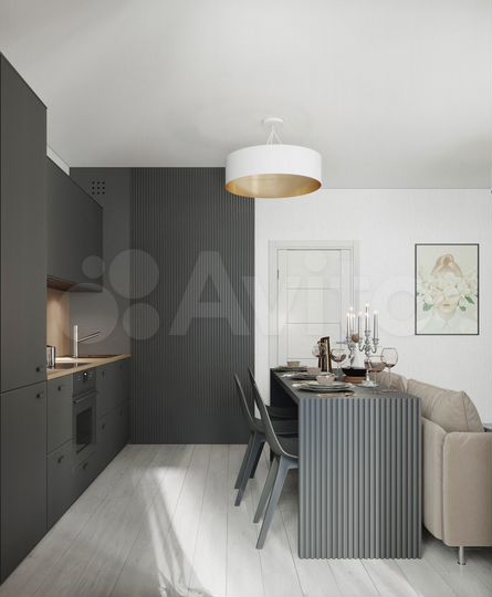 2-к. квартира, 40,1 м², 3/25 эт.