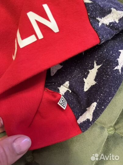 Шапка и снуд для мальчика 50