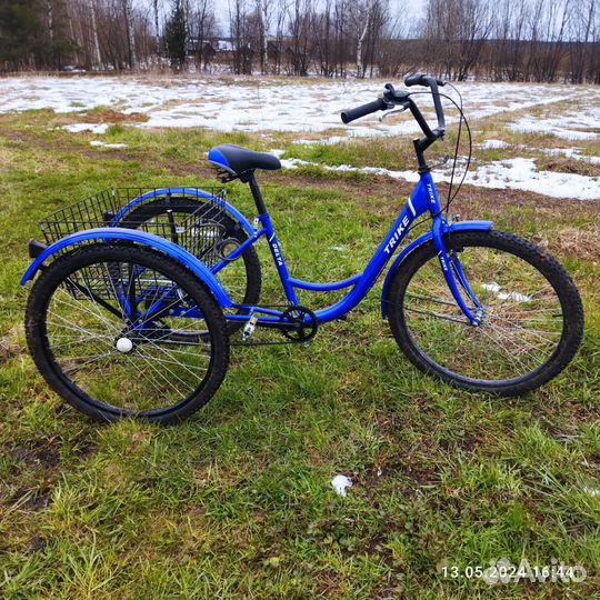 Велосипед взрослый трехколесный