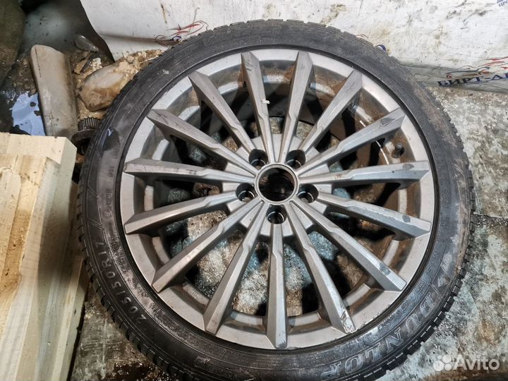 Литые диски k&k (кик) R17 5/100 3шт