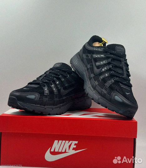 Nike P-6000: черные кроссовки для повседневной жизни