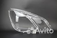 Стекло фары mercedes E-class W212 2009-2013 logo