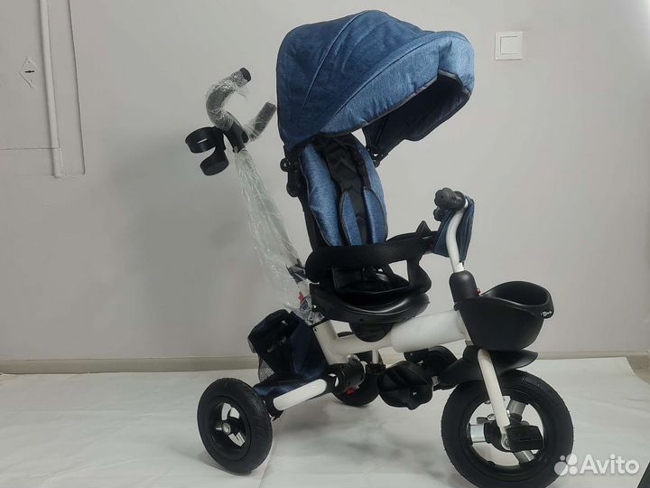 Велосипед складной с родительской ручкой