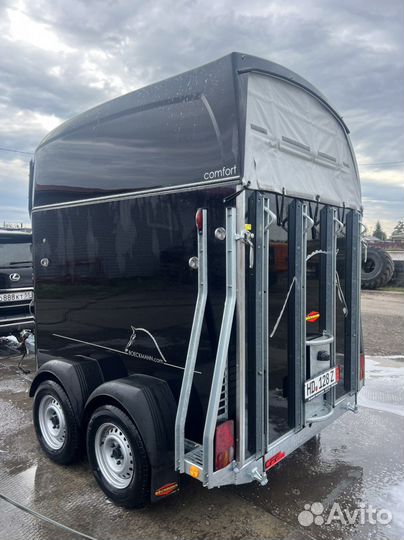 Новый Прицеп коневозка bockmann