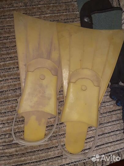 Ласты СССР пластиковые