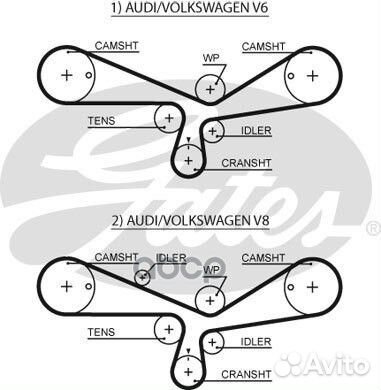 Ремень грм gates 5493XS 5493XS Gates