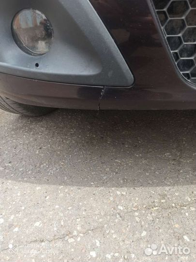 Бампер largus передний, бу, кашимир