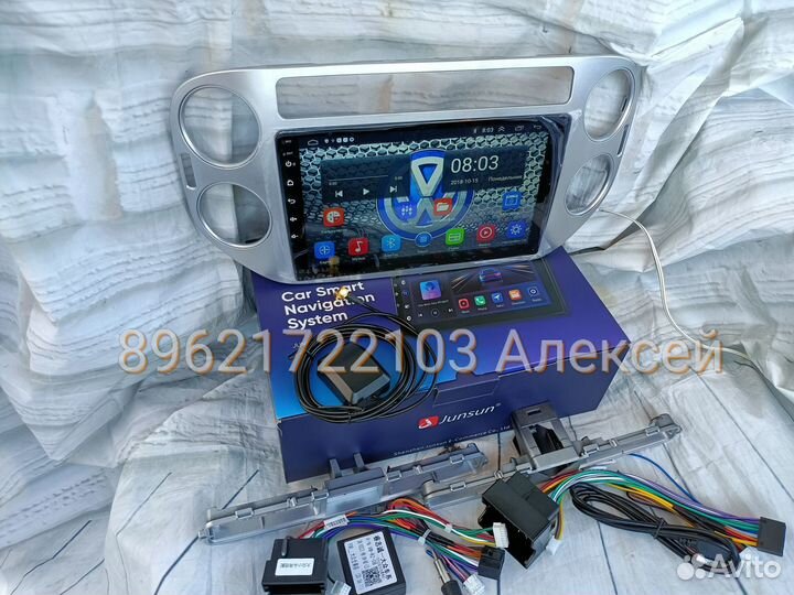 Магнитола Volkswagen Tiguan android новая