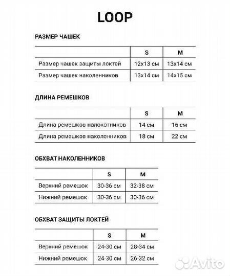 Комплект защиты ridex Loop желтый (M)