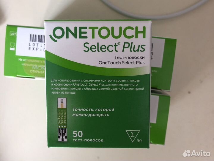 Тест полоски one touch select plus