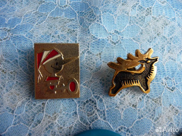 Детские значки СССР