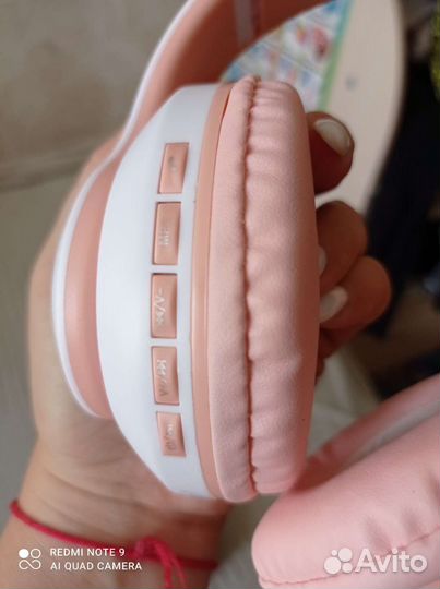 Беспроводные bluetooth наушники с ушками