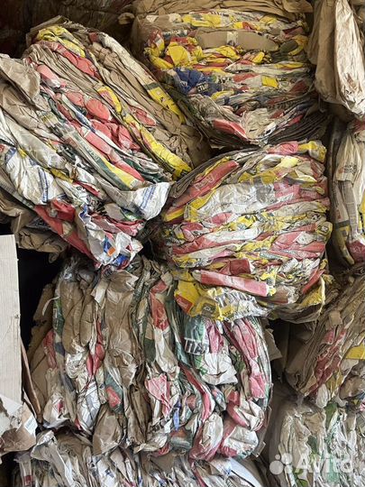 Продам крафт мешок со вкладышем