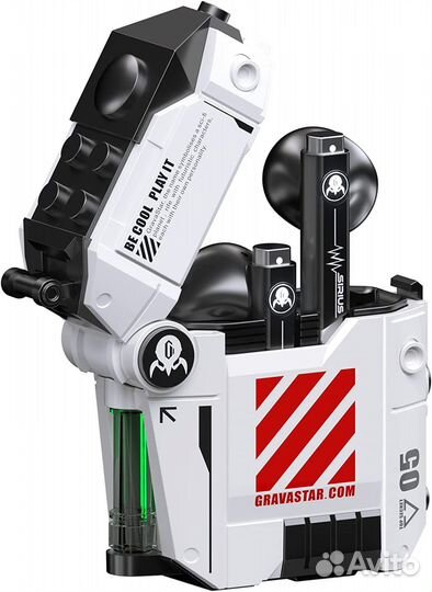 Наушники Gravastar Sirius P5 Mecha white