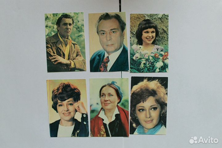 Карманные календарики.артисты