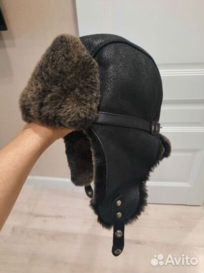 Мужская шапка ушанка