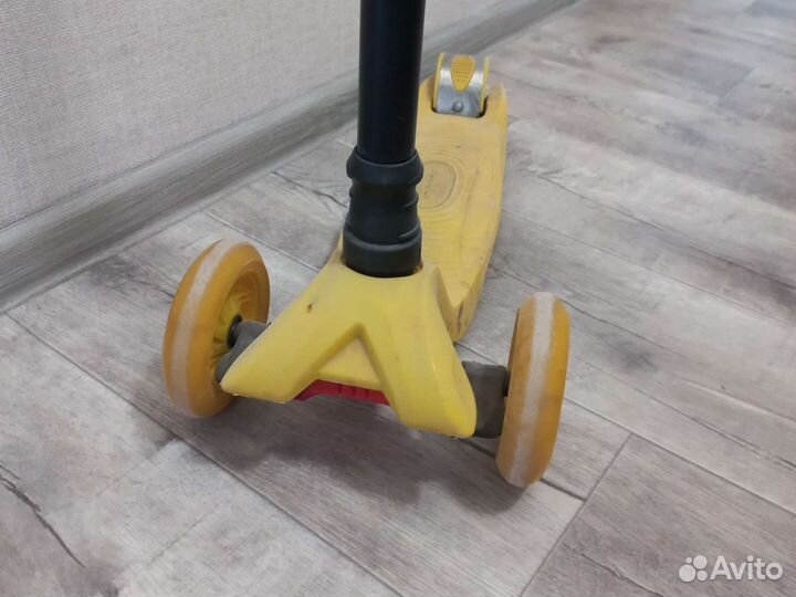 Самокат детский трехколесный бу