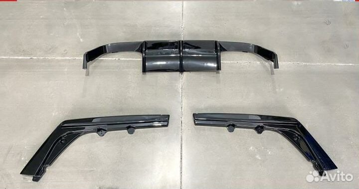 Диффузор и элероны на Bmw M3 F80 / M4 F82