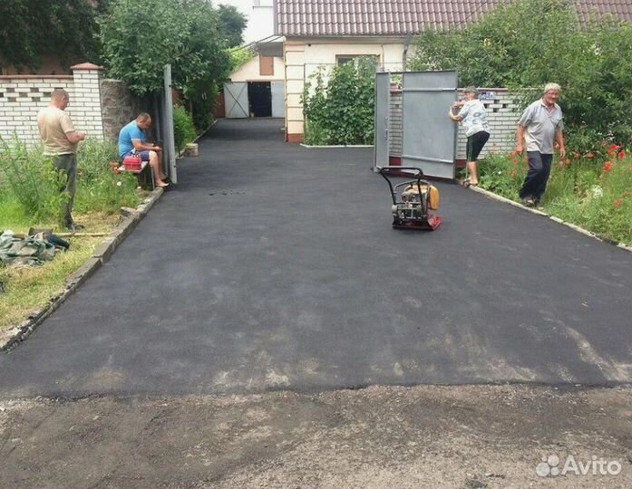 Асфальтирование / отсыпка дорог / отсыпка участка