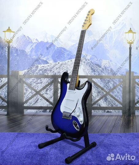 Электрогитара и комбик 10W (новые) + аксессуары