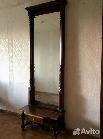 Зеркало с консолью старинное