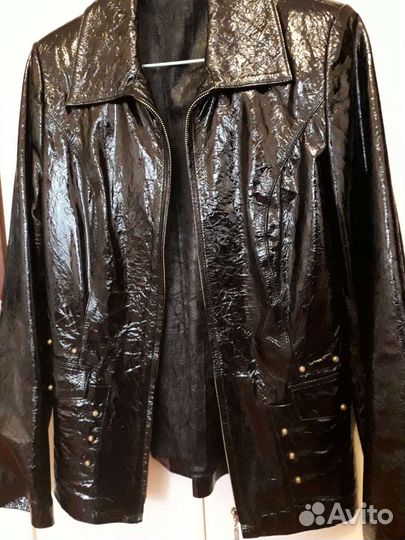 Куртка кожаная женская 42 44