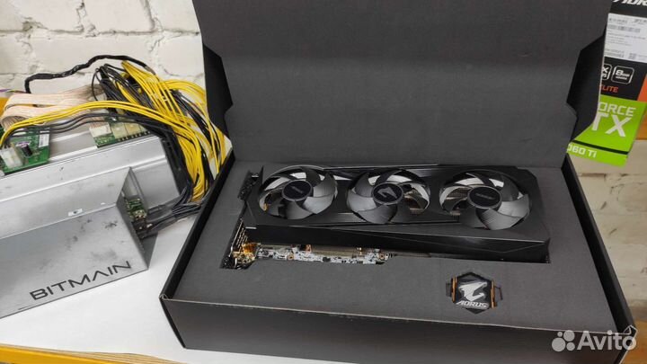 RTX 3060ti Gigabyte Aorus Elite 8G REV 2.0 LHR